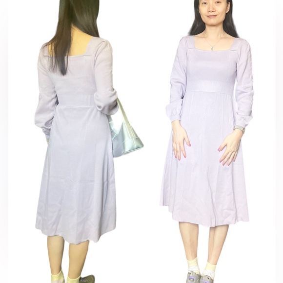 FSLE Balloon Sleeve Knit Dress - Picture 5 of 8